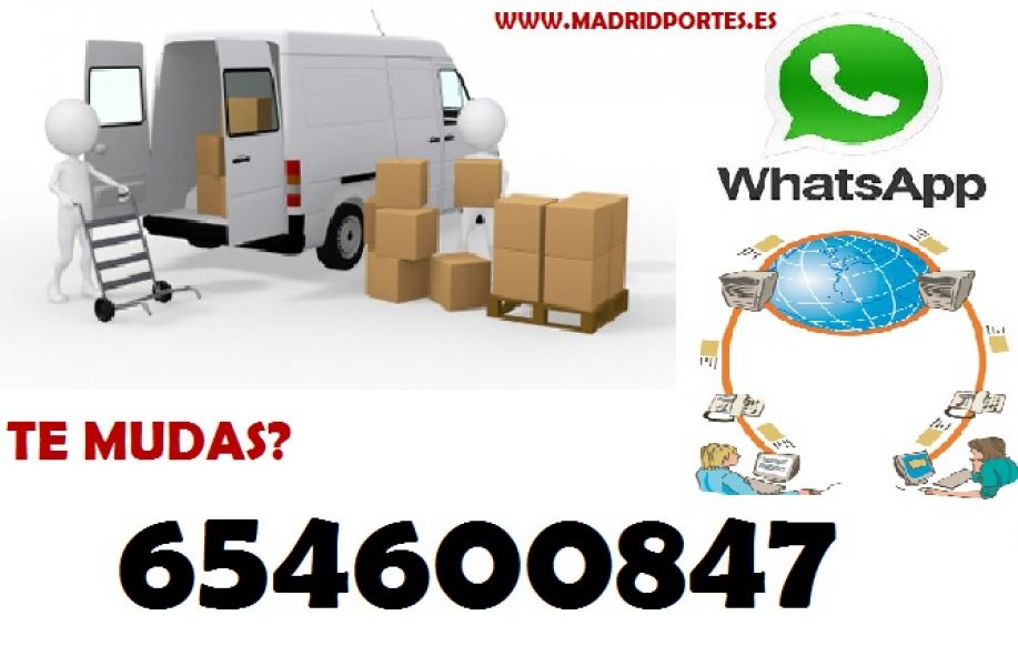 Realizamos transportes.65(46)oo8+47mudanzas baratas en fuencarral- el pardo