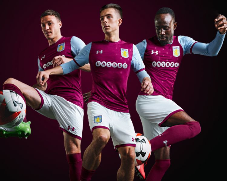 Camisetas de futbol Aston Villa 2017 2018