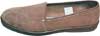 Mocasines de serraje liso, Planas
