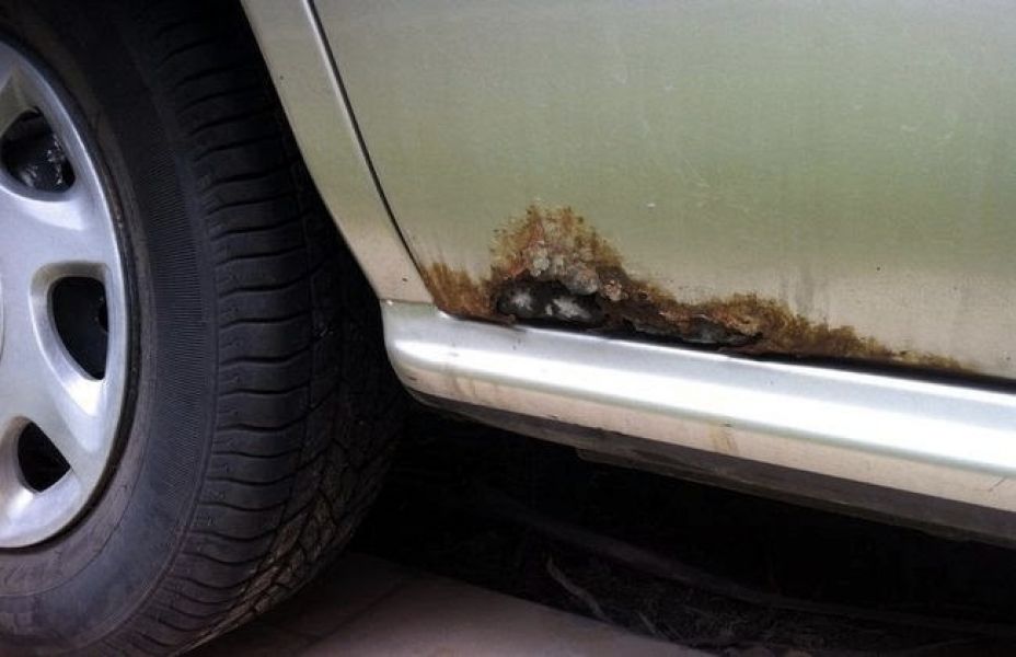 Deterioros en la chapa de mi coche