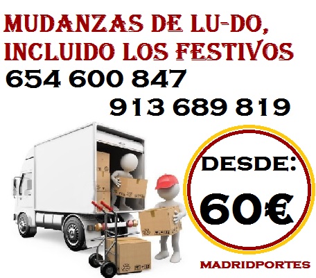 Empresa l�der del sector: 6(54)6.00-847:mudanzas baratas en madrid 