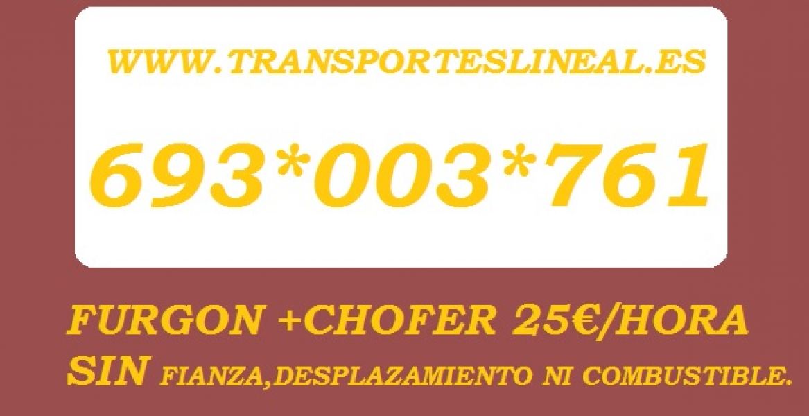 Hortaleza 693�003*761 (portes)buenos precios 