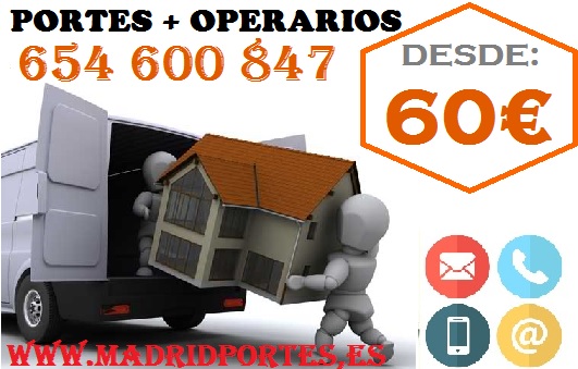 FLETES PORTAL A PORTAL654,,6OO,,847 PORTES EN CHAMBERI