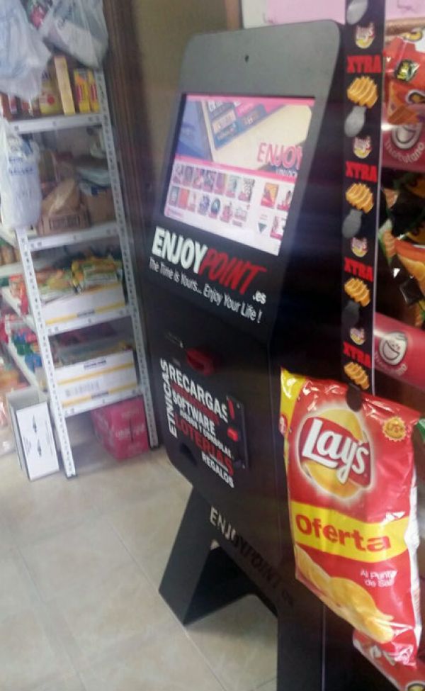 Mquina multiservicio con recargas mvil, liberaciones...