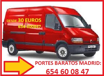 G* MUDANZAS MADRID ECONOMICAS 91(3/68+98(1+9 PORTES