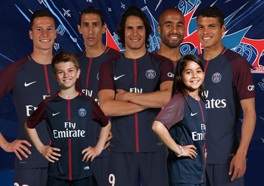 Camisetas de futbol Paris Saint Germain 2017 2018