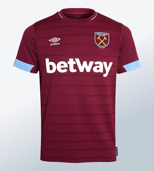 Comprar camisetas del West Ham baratas 2018 2019