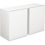 Mesa para acuario de cristal Ciano Emotions blanca