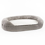 Cama ortop�dica para perros Technical Pet ovalada color gris