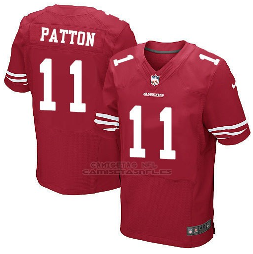 Camiseta San Francisco 49ers Patton Rojo 
