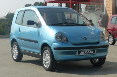 Venta de Microcoche Aixam 400 Evol. Ocasi�n Azul.-