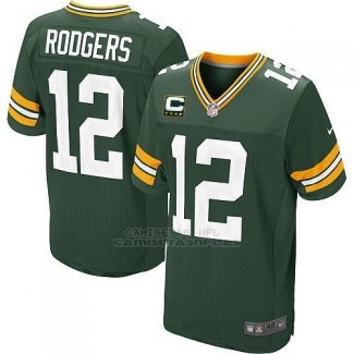 Camiseta Green Bay Packers Rodgers Verde  