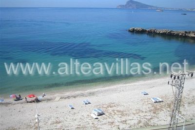 Apartamento en Altea junto a la playa con vistas al mar impresionantes