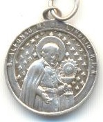 Medallas san Alfonso en oro o en plata