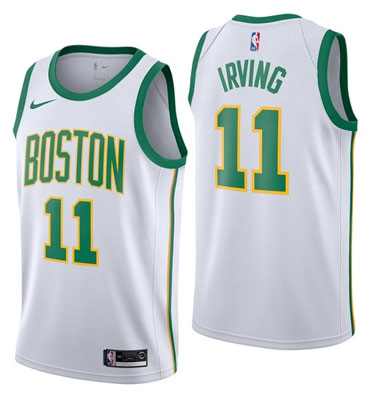 Camiseta Boston Celtics Ciudad 2018-19 Blanco