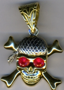 Colgante calavera