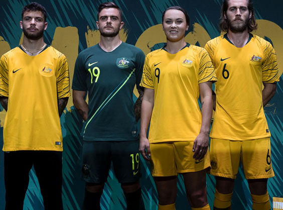Camiseta Futbol Australia Segunda 2018
