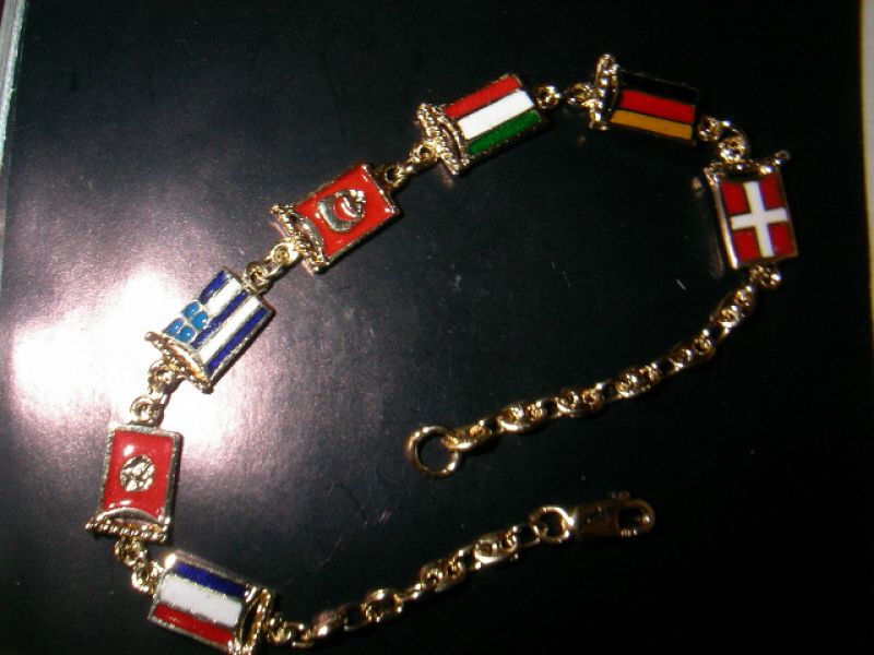 Banderas en oro o en plata