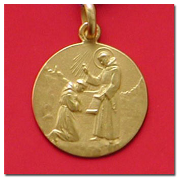 Medallas,cruces y llaves bendicion San Francisco