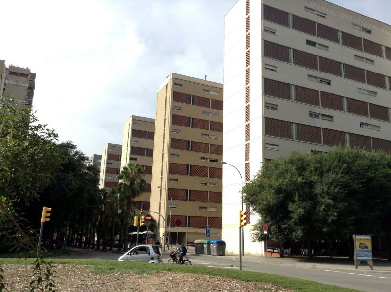 D�plex con impresionante terraza en Montjuic