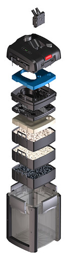Filtro exterior electr�nico para acuario EHEIM Professionel 4e