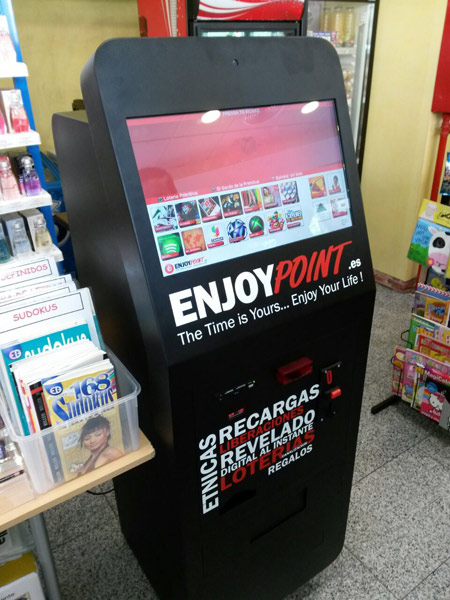 Ofrezca Recargas m�vil, Liberaciones, Paysafecard...