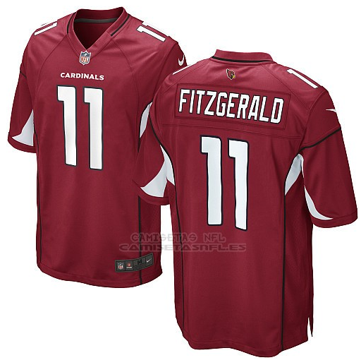 Camiseta Arizona Cardinals Fitzgerald Rojo  