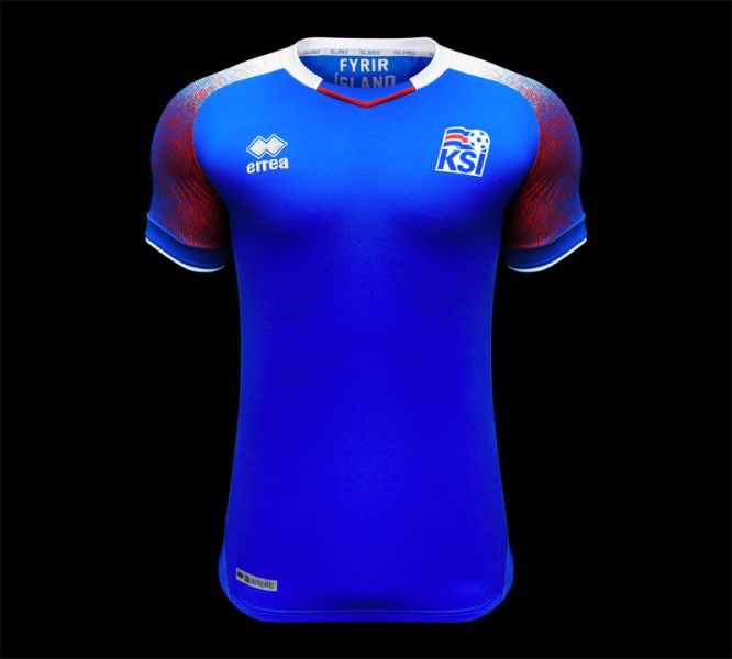 Camisetas de futbol Islandia 2018